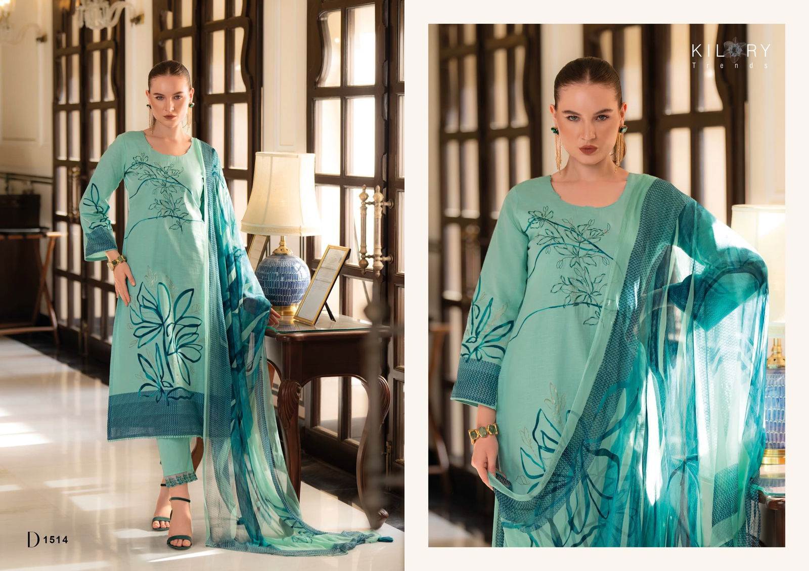 Zareena By Kilory Pure Cotton Printed Salwar Kameez Orders In India
